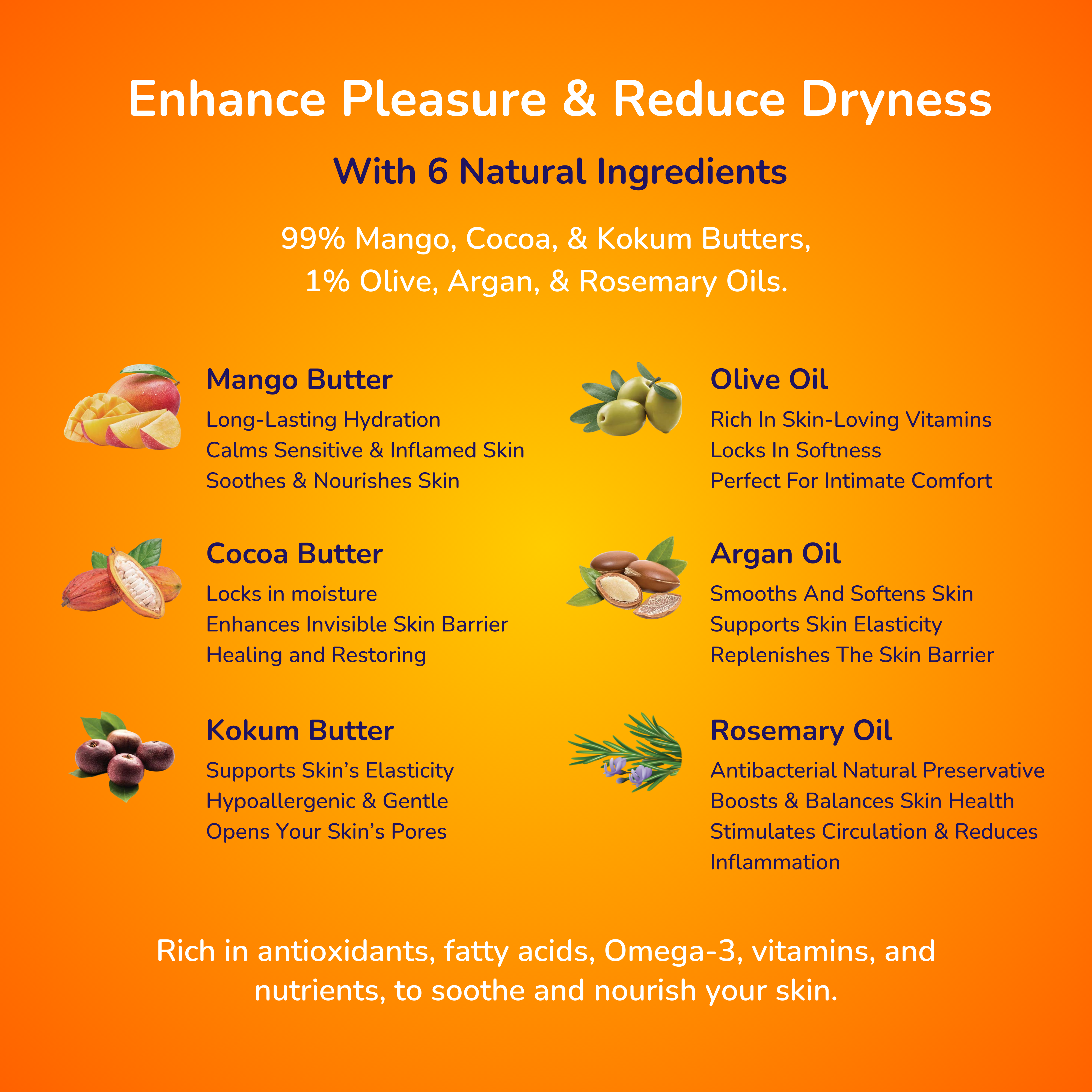 Pleasure Pods Vaginal Moisturizer + Lubricant