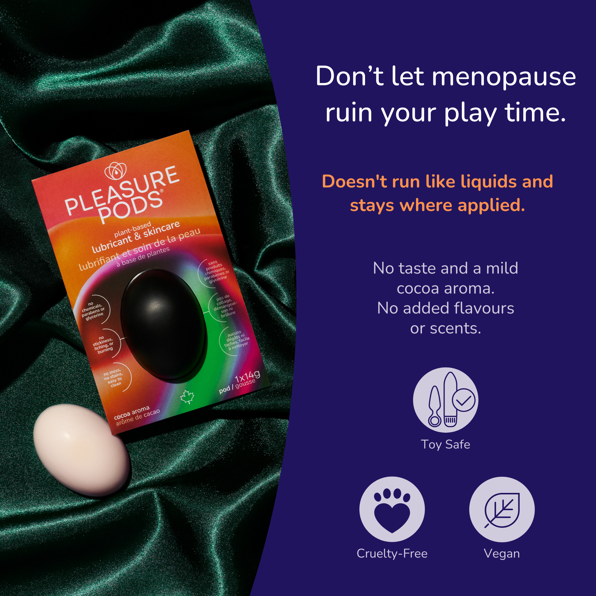 Pleasure Pods Vaginal Moisturizer + Lubricant