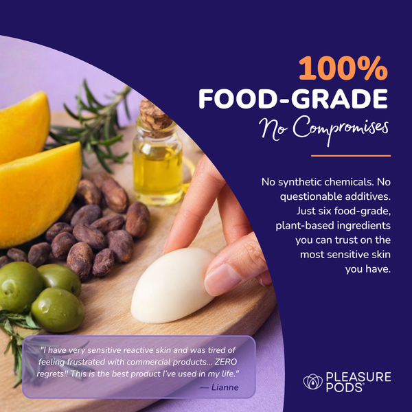 all natural plant-based moisturizer and lubricant - Pleasure Pods (CA)