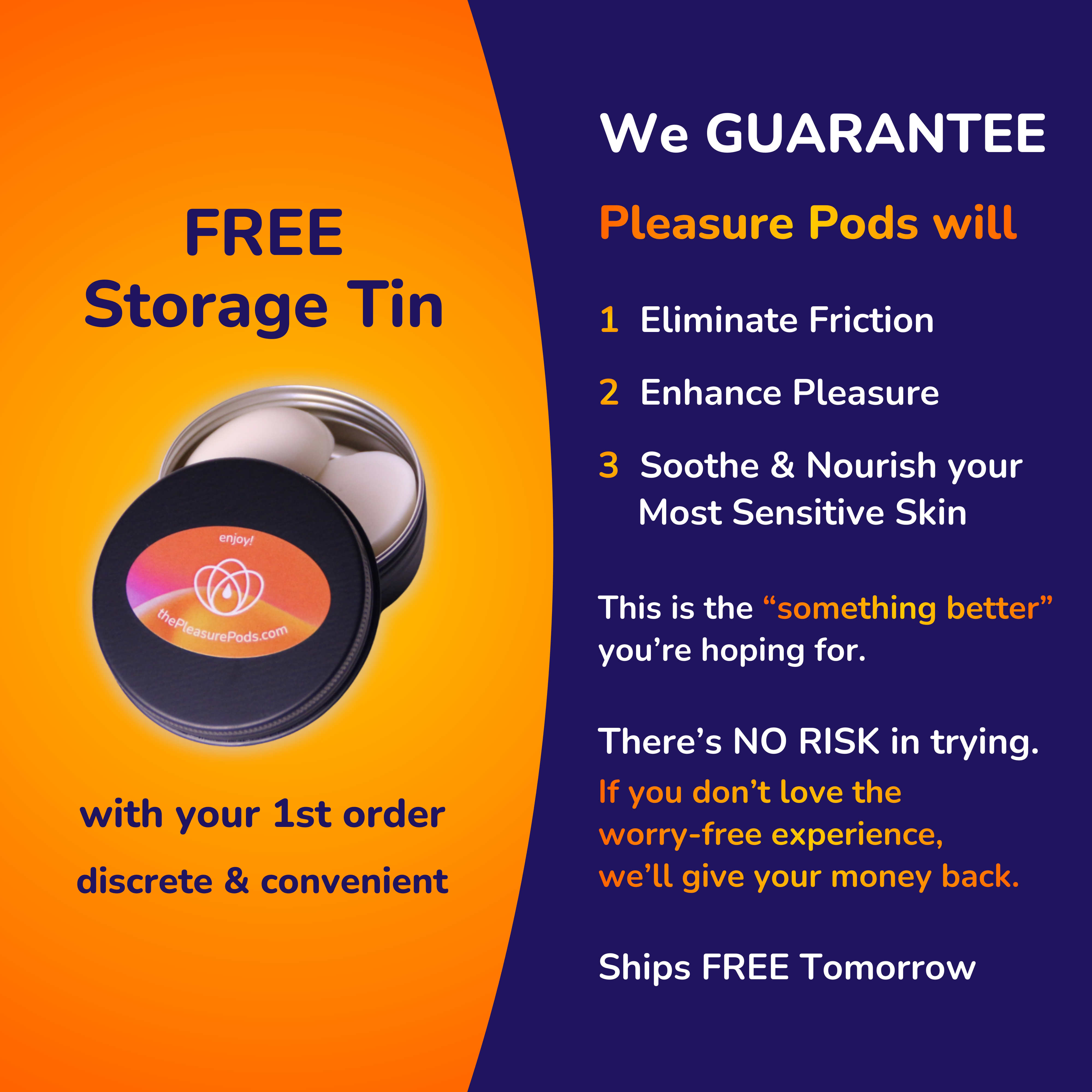 all natural plant-based moisturizer and lubricant - Pleasure Pods (CA)