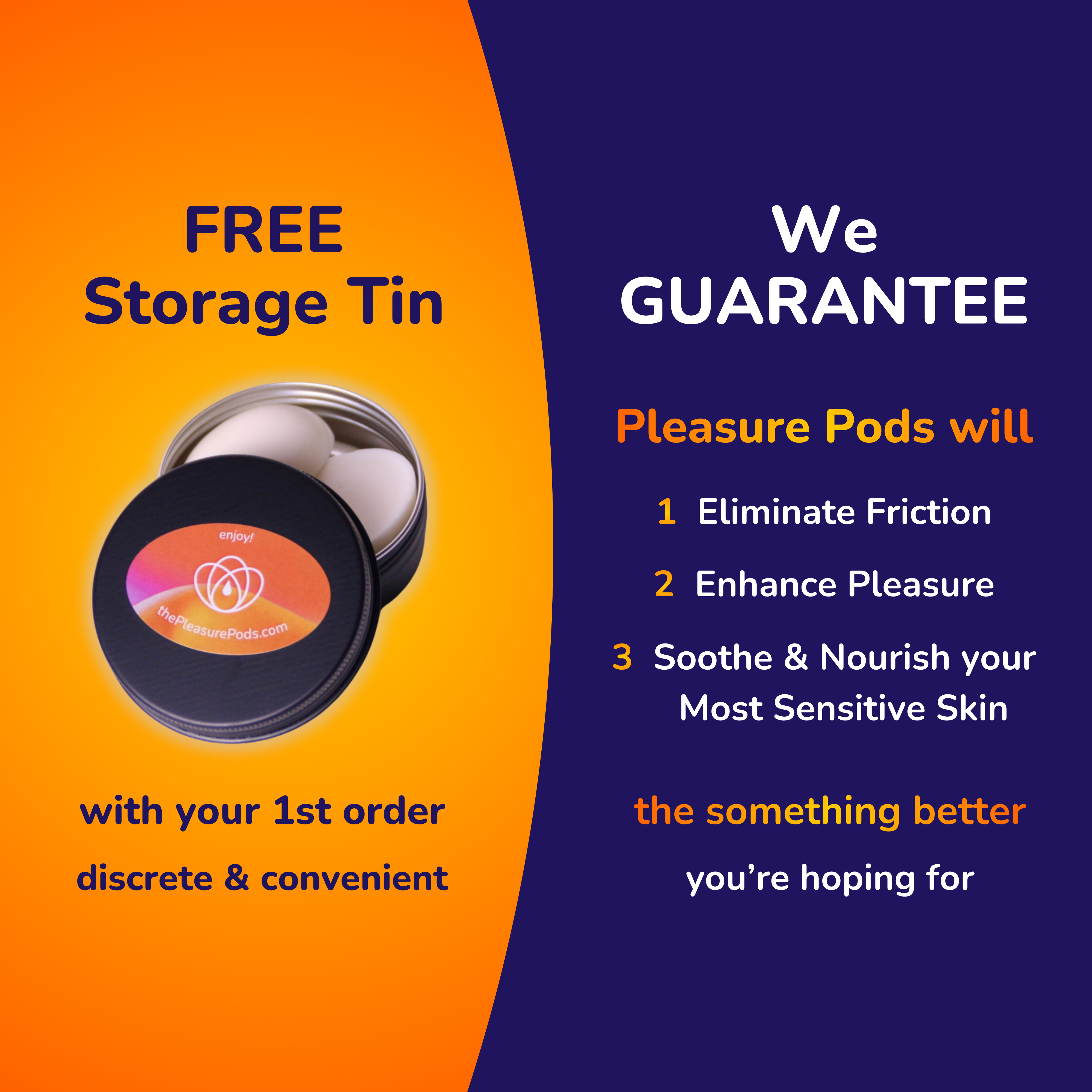 all natural plant-based moisturizer and lubricant - Pleasure Pods (US)